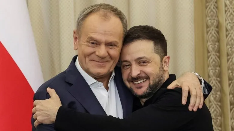 Зеленський і Туск обговорили співпрацю та військову підтримку у Львові