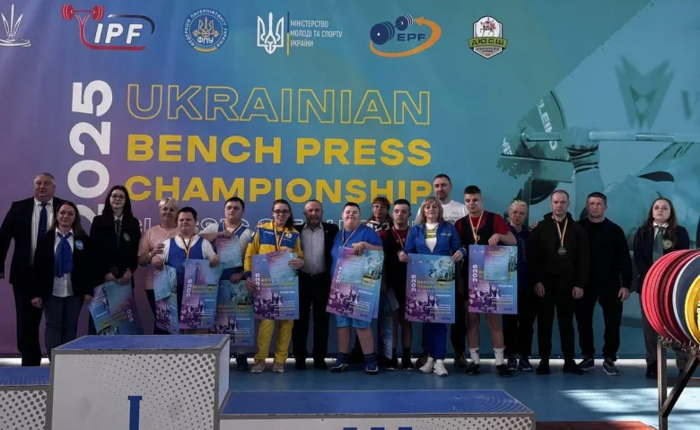 Антон Куткин из Херсона стал чемпионом Украины по жиму лежа