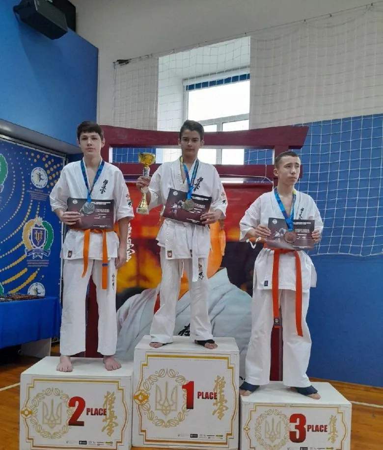 Спортсмени з Херсонщини здобули перемоги на чемпіонаті з кіокушин карате