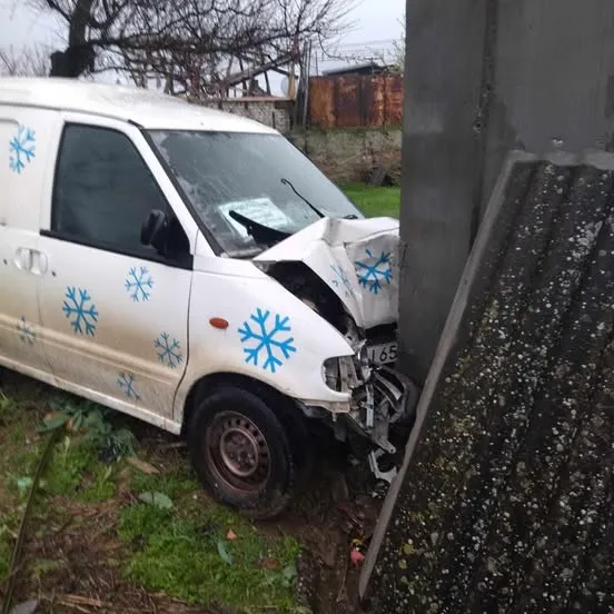 ДТП працівників Бериславської міськради під час втечі від дрона рф