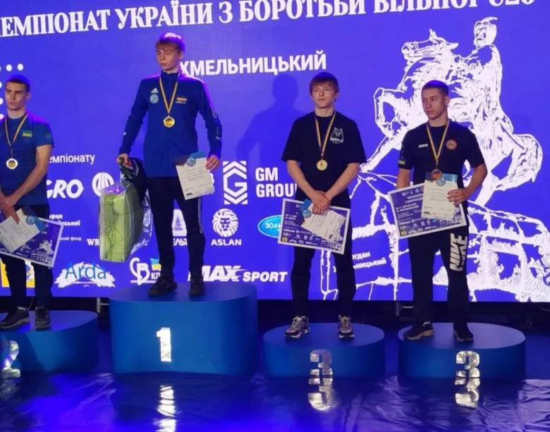 Херсонські борці здобули бронзові медалі на чемпіонаті України
