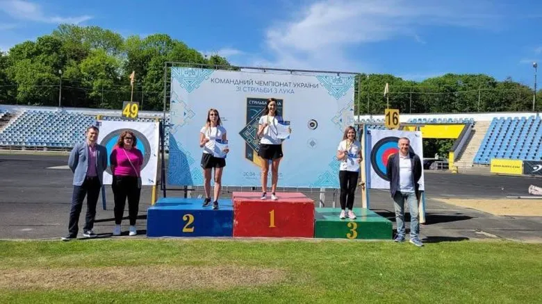 Анастасія Павлова з Нової Каховки стала чемпіонкою України зі стрільби з лука