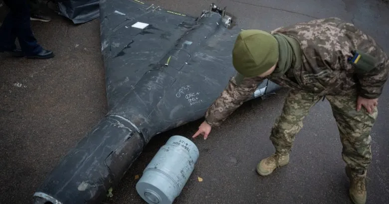 Сбитие 36 дронов во время ночной атаки России на Украину