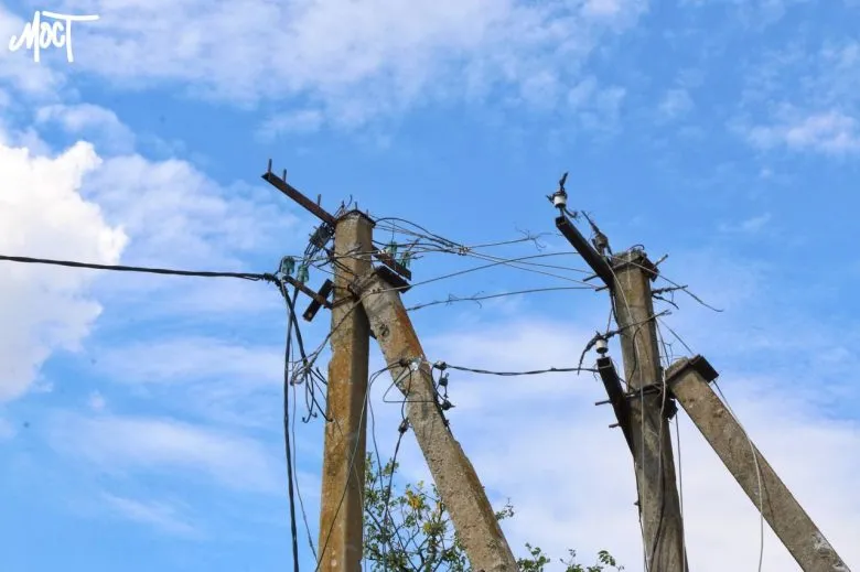 В Херсоне микрорайон Корабел остался без света из-за обстрела России
