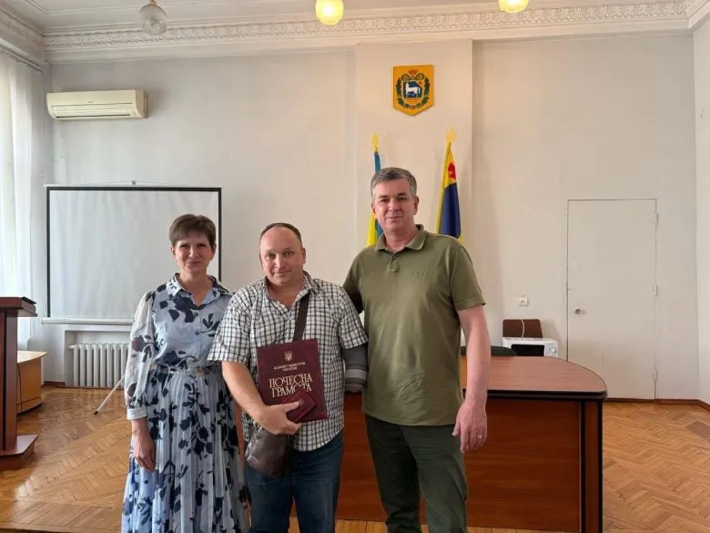 Энергетика Херсонщины: Почетная грамота для Сергея Суманеева