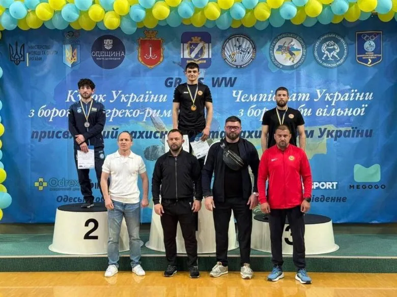 Херсонські спортсмени здобули медалі на Чемпіонаті України з вільної боротьби