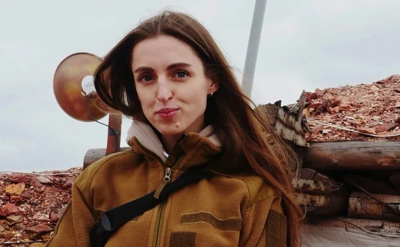 Херсонская журналистка Дарья Литовченко получила орден «За заслуги» III степени
