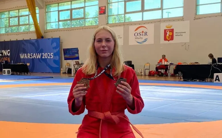 Студентка из Херсона Виктория Исаева трижды стала чемпионкой Европы по грепплингу