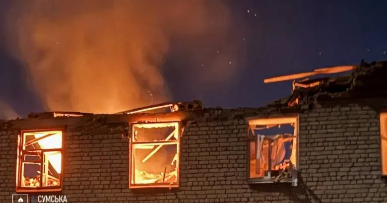 Российские войска обстреляли Сумы: повреждено учебное заведение