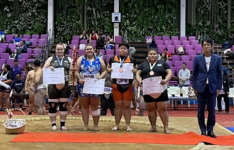 Ирина Пасичник из Херсона стала чемпионкой мира по сумо