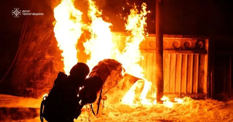 Росія вдарила по енергетичному об’єкту на Чернігівщині, знеструмлено 17 тисяч споживачів