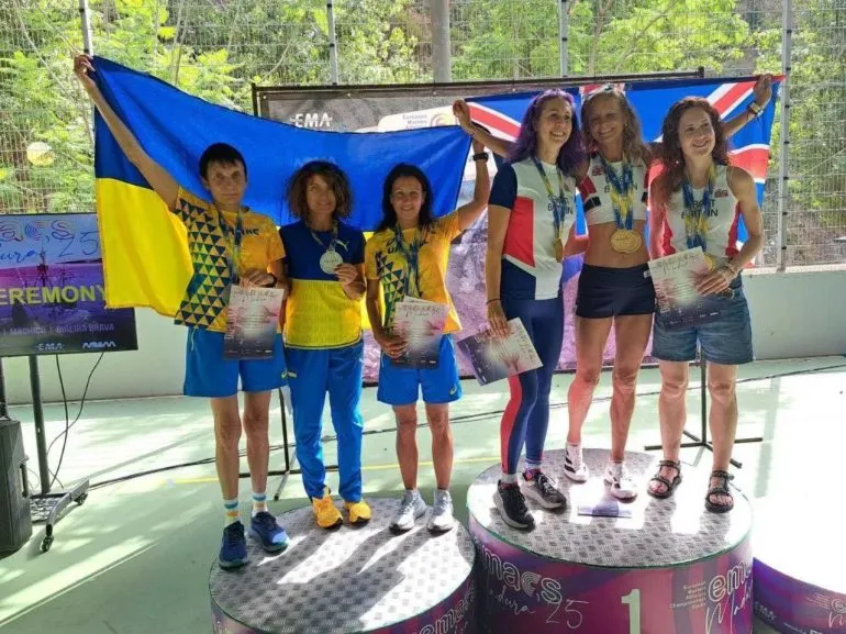 Херсонские легкоатлетки завоевали семь медалей на чемпионате Европы среди ветеранов