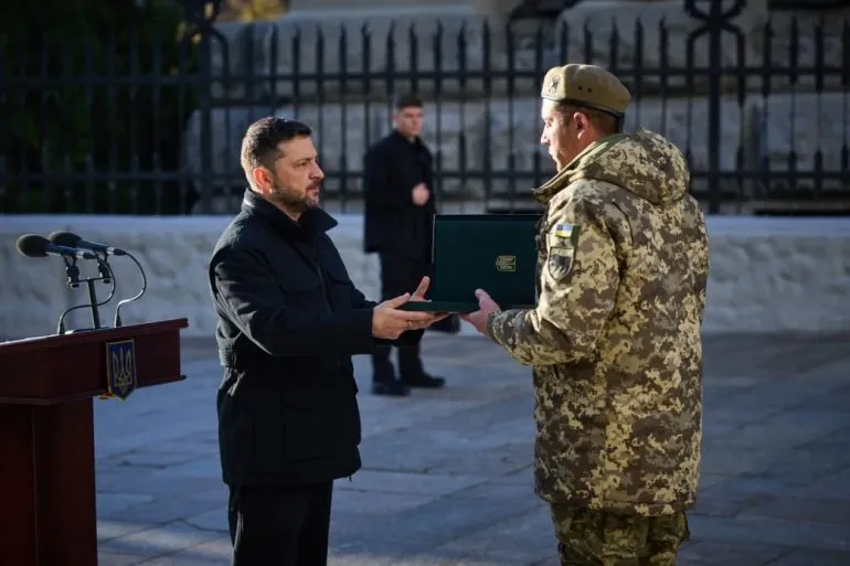 Сергій Болкун з Херсонщини отримав відзнаку ‘Хрест бойових заслуг’