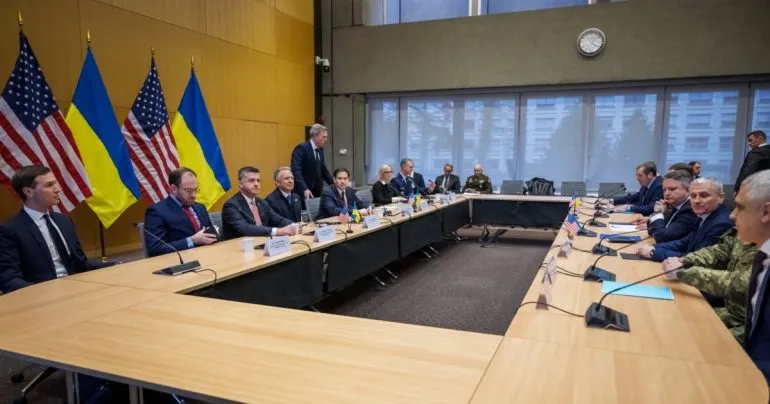 США и Украина достигли прогресса в переговорах по мирному соглашению
