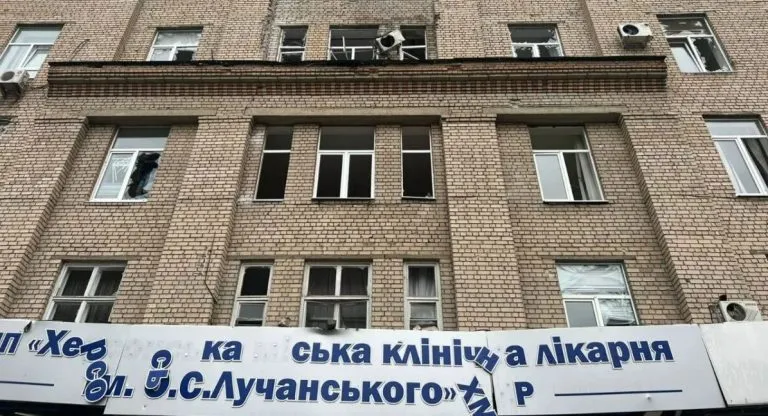 Обстріли медзакладів Херсонщини: російські війська атакували понад 500 разів
