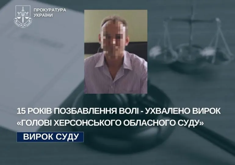 Бывшего судью Крыма заочно осудили на 15 лет за сотрудничество с оккупантами
