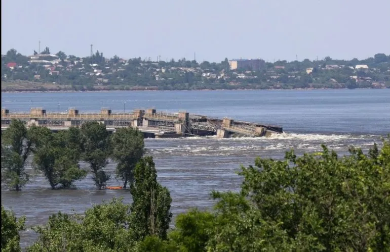 Европа требует возвращения Каховской дамбы и Кинбурнской косы Украине
