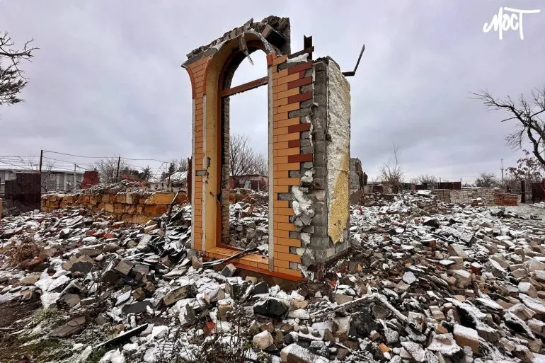 Демонтаж 122 будівель на Херсонщині через обстріли