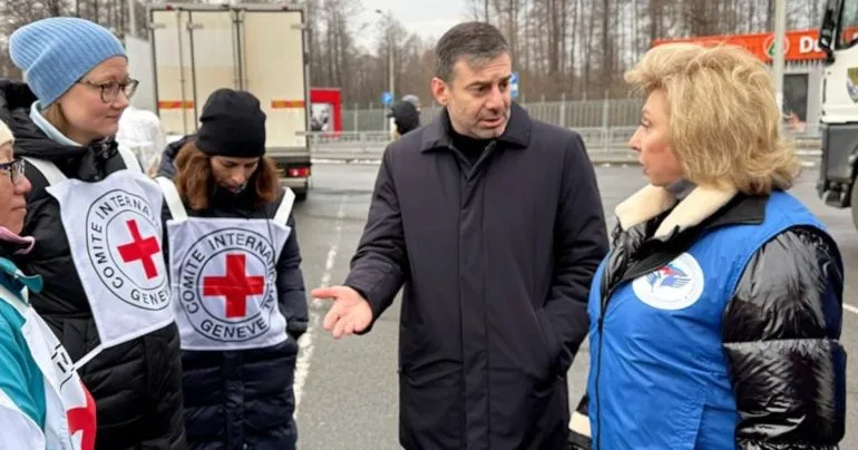 Передача списков незаконно задержанных гражданских украинцев России