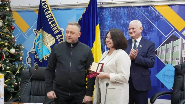 Дарья Мальчикова стала заслуженным работником образования Украины