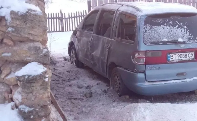Росія атакувала автомобіль працівників нацпарку “Кам’янська Січ” на Херсонщині
