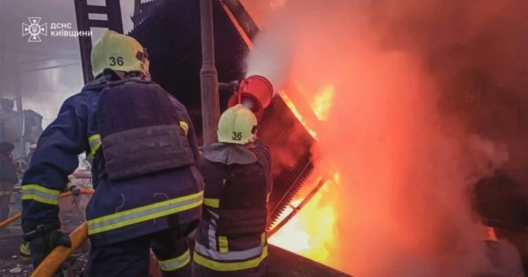 Атака России на Киевщину: двое погибших и пострадавшие