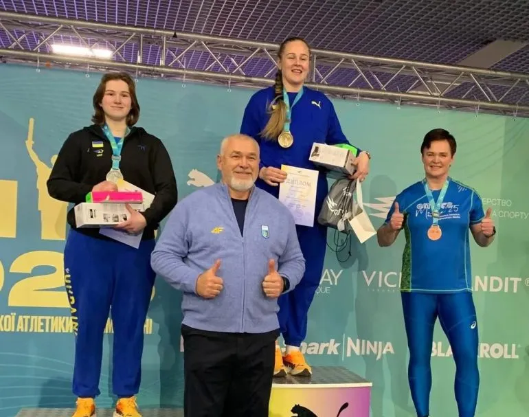 Спортсменки з Херсонщини здобули медалі на чемпіонаті України з легкої атлетики