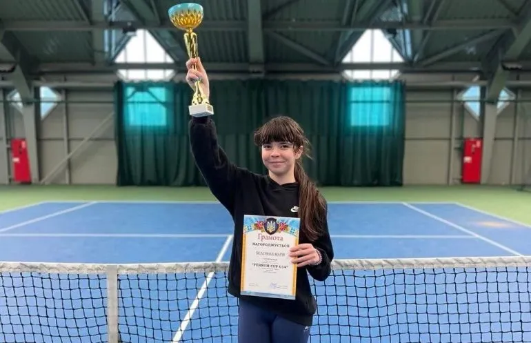 Марія Бєлєнька виграла Всеукраїнський тенісний турнір Ferrum Cup 14