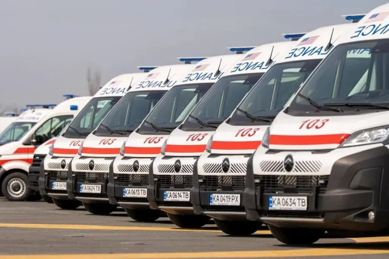 Херсонская область получает новые реанимобили для экстренной помощи