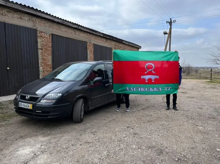 Дарьёвская громада получила автомобиль от Swiss for Ukraine