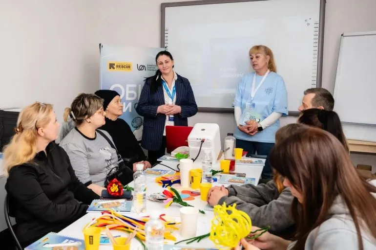 Тренинг «Ответственное родительство» в проекте «Объятия» в Украине