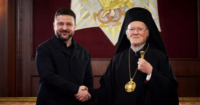 Зеленський обговорив із Варфоломієм питання дітей та церкви в Україні
