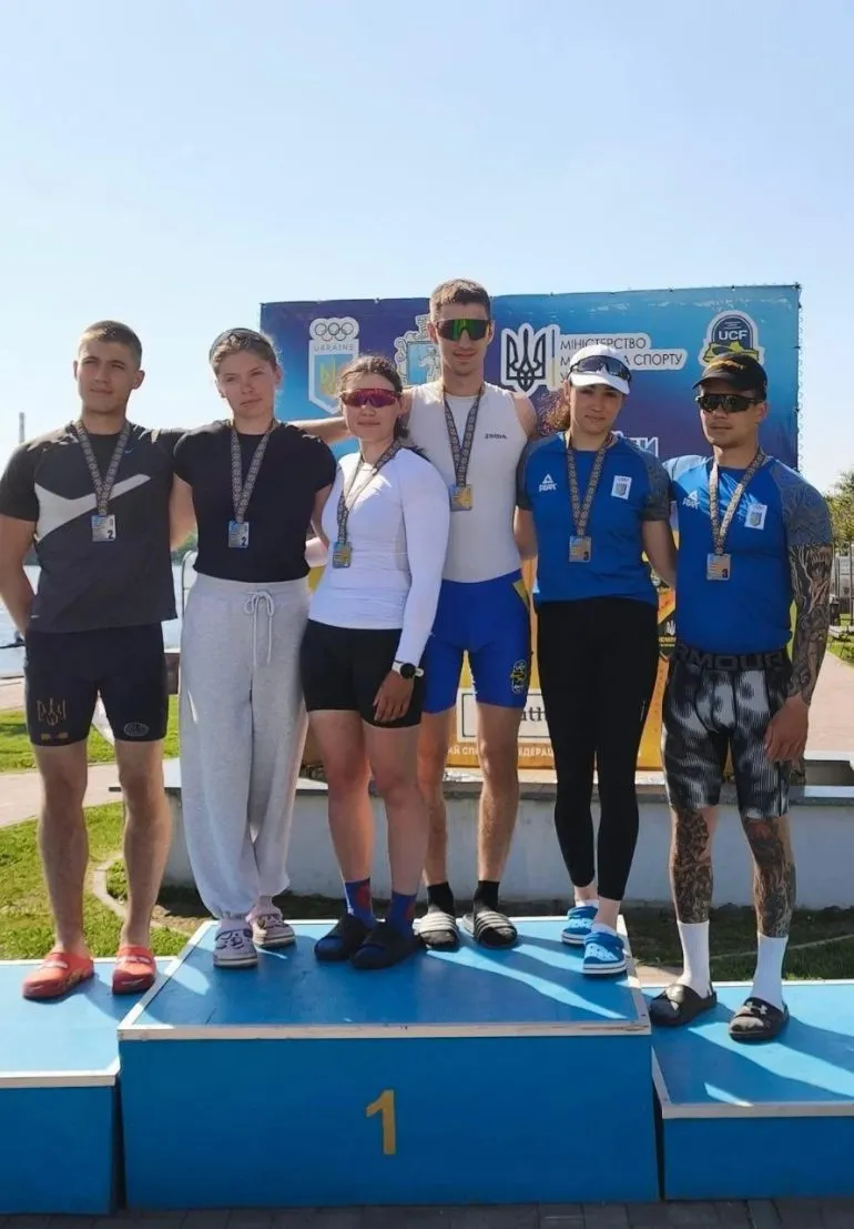 Спортсмени Херсонщини здобули 16 медалей на чемпіонаті України з веслування
