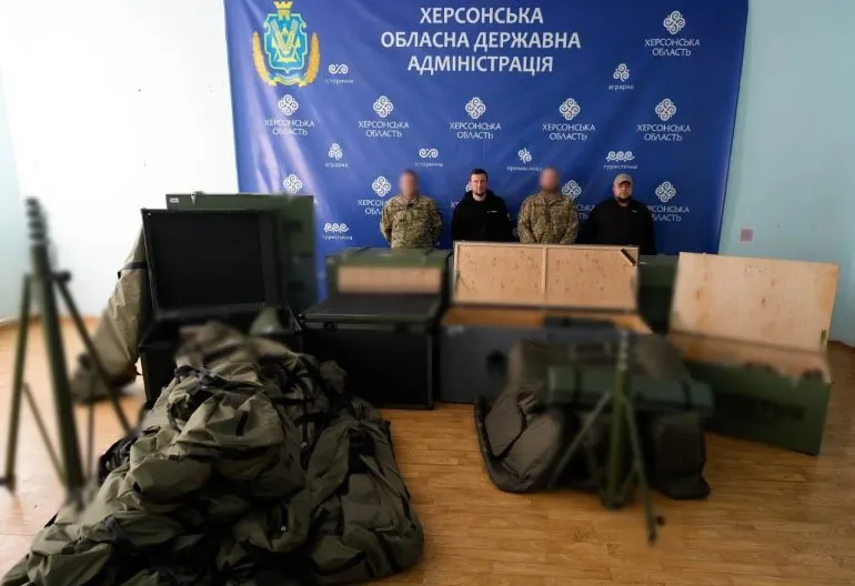Херсонские военные получили 20 новых средств РЭБ для борьбы с дронами