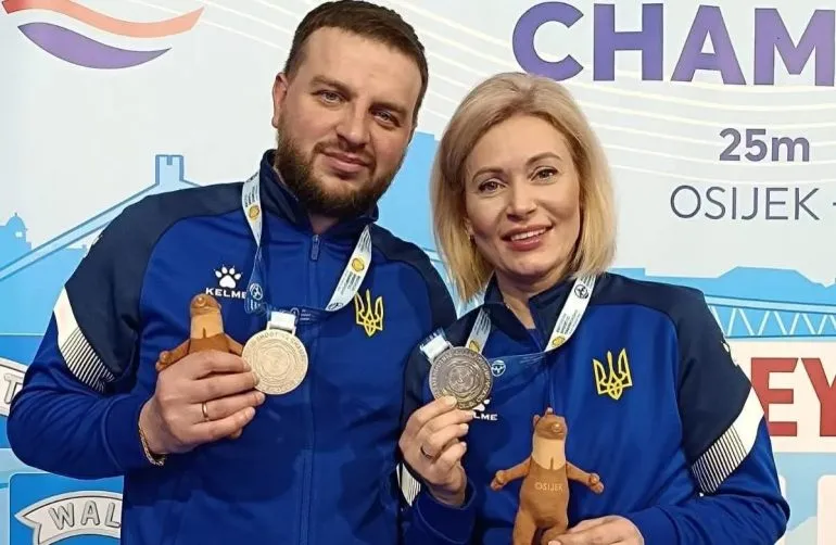 Дарья Дудка из Херсона завоевала серебро на Чемпионате Европы по стрельбе