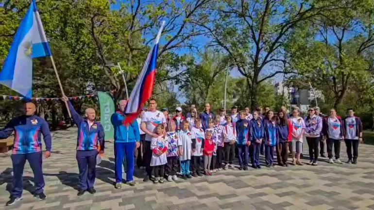 У Скадовську пройшов легкоатлетичний забіг у дусі єдності